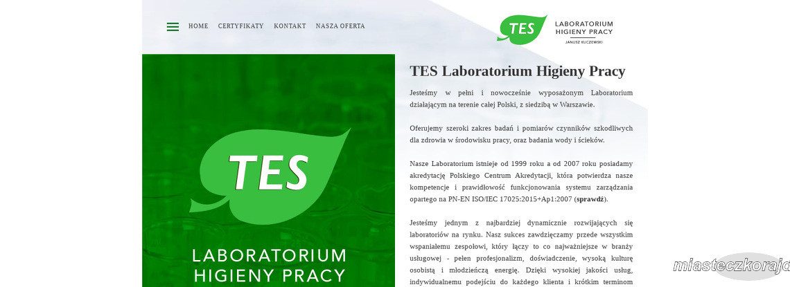 TES Laboratorium Higieny Pracy Janusz Kuczewski