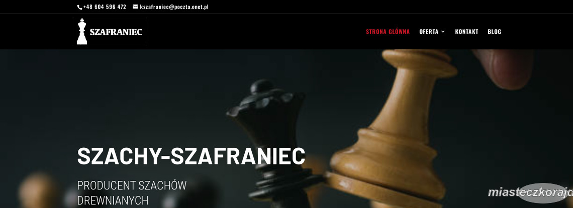 Stolarstwo-Tokarstwo w drewnie Krzysztof Szafraniec