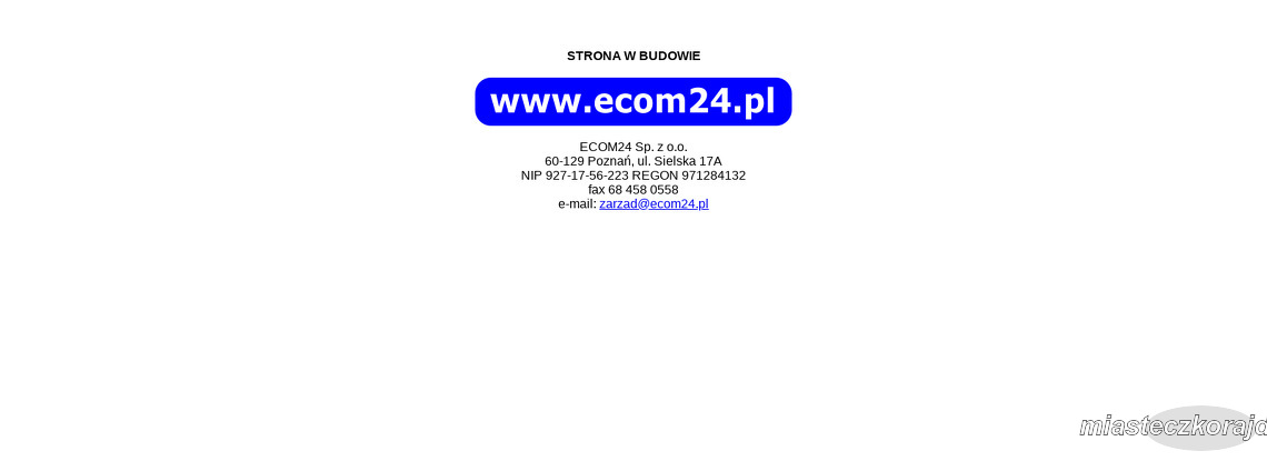 ECOM24 SP Z O O