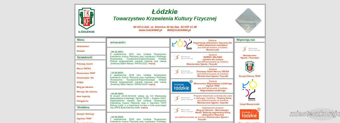 ŁÓDZKIE TOWARZYSTWO KRZEWIENIA KULTURY FIZYCZNEJ W ŁODZI