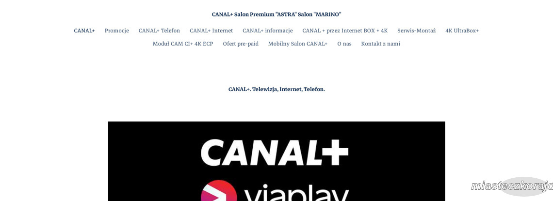 C.H Marino Salon Canal+