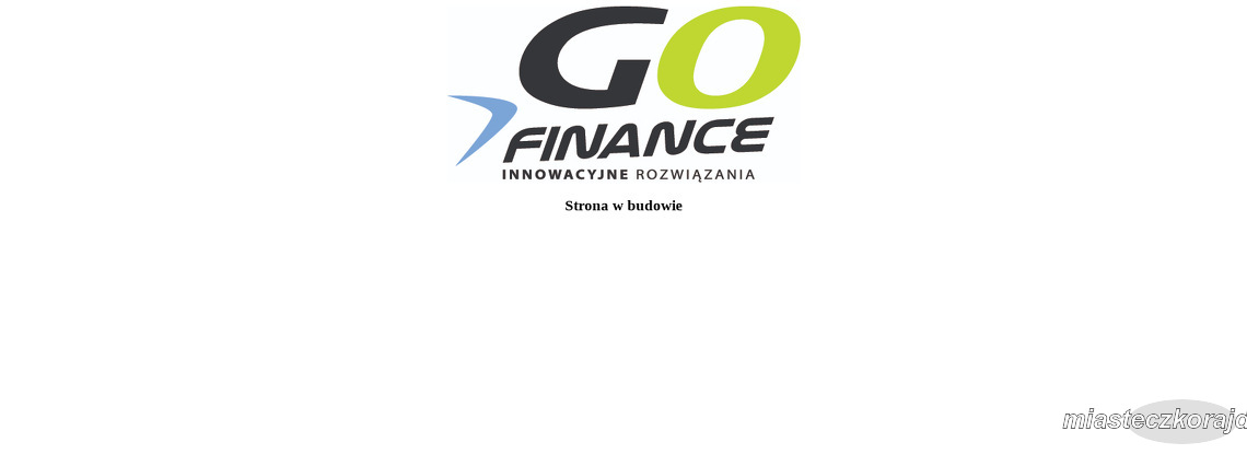 GO FINANCE S A SUBGO ENERGIA IIA SPÓŁKA KOMANDYTOWO AKCYJNA