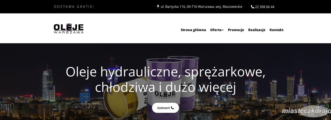 Oleje Warszawa