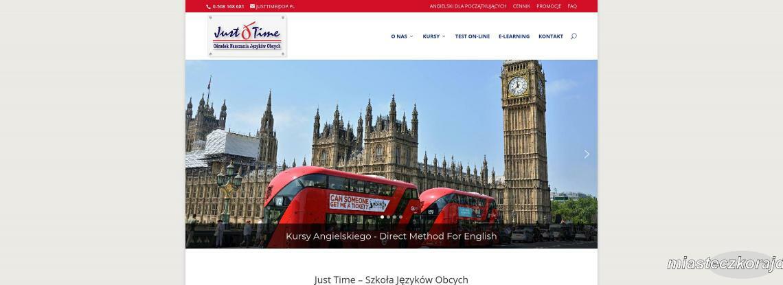 ONJO "Just Time" s.c.