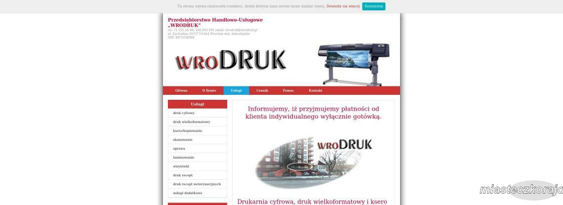 Przedsiębiorstwo Handlowo Usługowe WRODRUK